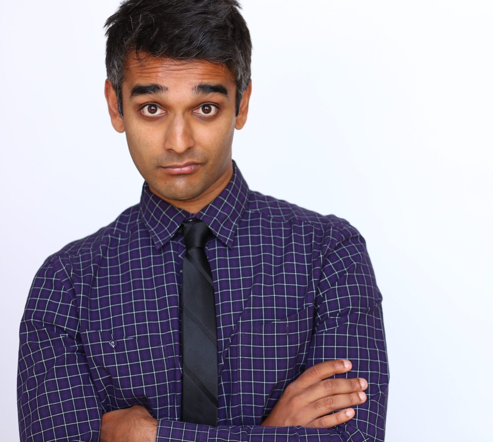 Sanjay Manaktala, The Professor — clean corporate comedian in Houston