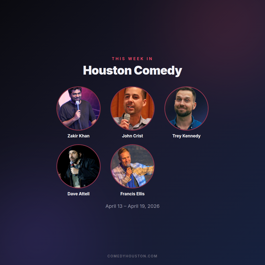 Houston Comedy Shows This Week