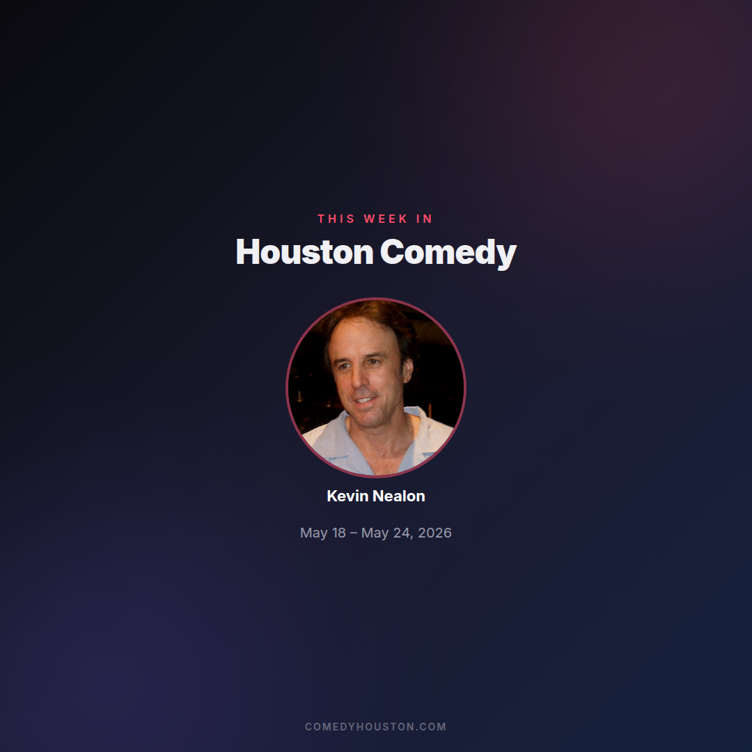 Houston Comedy Shows This Week