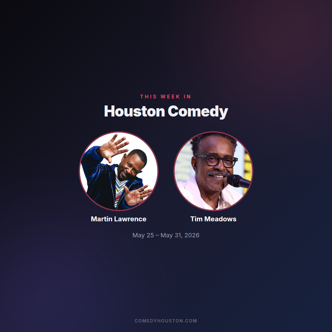 Houston Comedy Shows This Week
