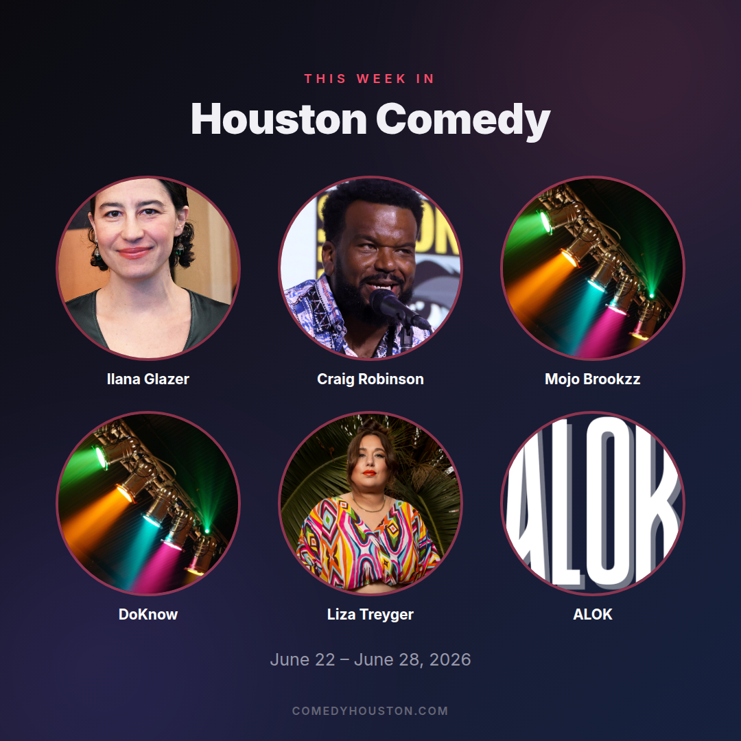 Houston Comedy Shows This Week