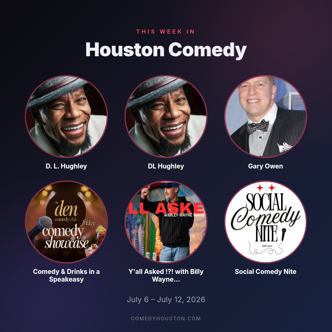 Houston Comedy Shows This Week