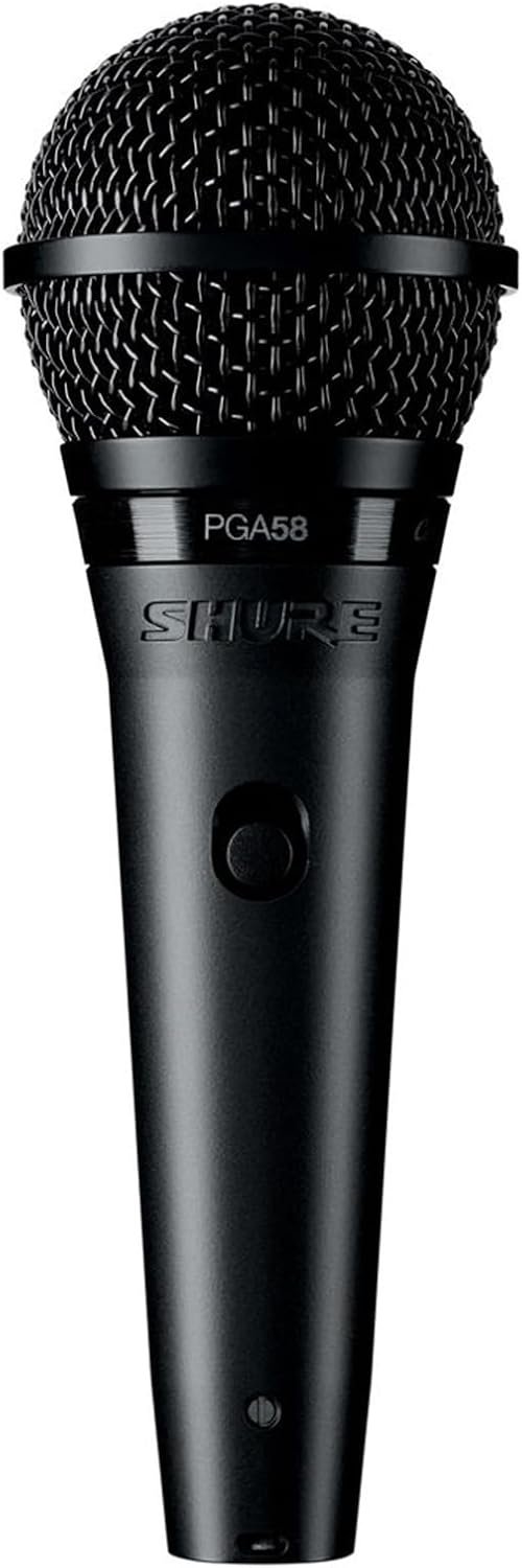Shure PGA58 dynamic vocal microphone with on off switch