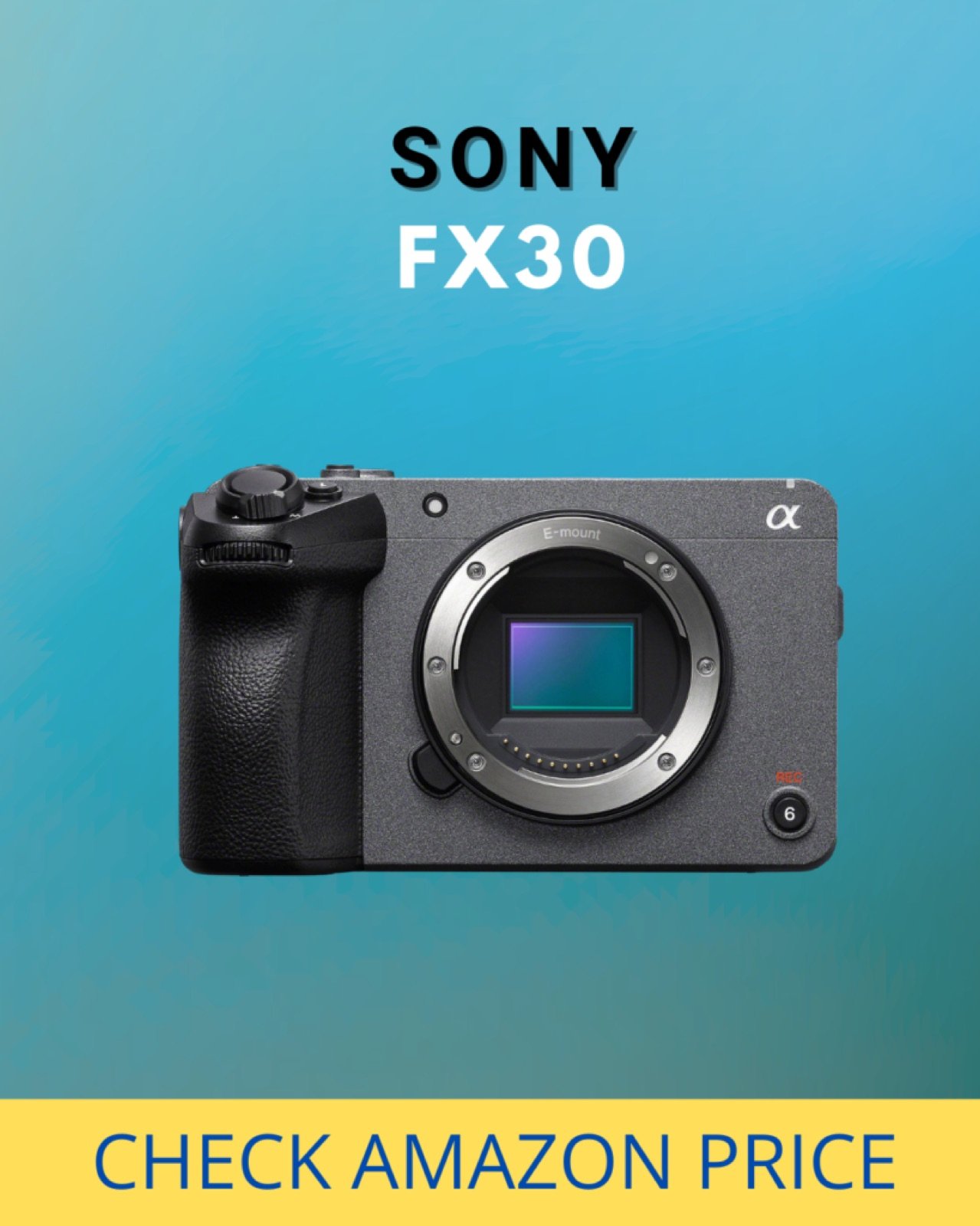Sony FX30 cinema camera for filming stand-up comedy