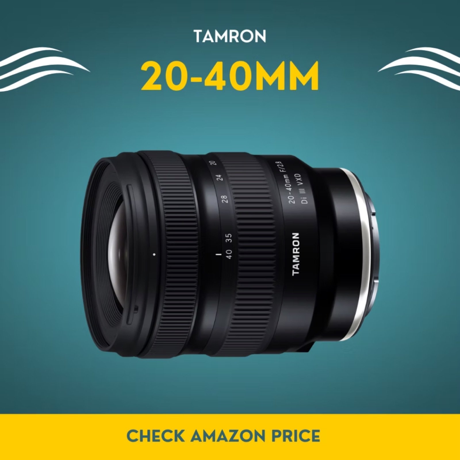 Tamron 20-40mm f/2.8 lens