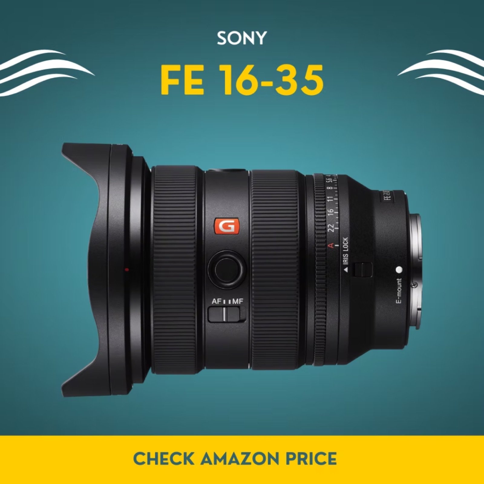 Sony FE 16-35mm f/2.8 GM II lens