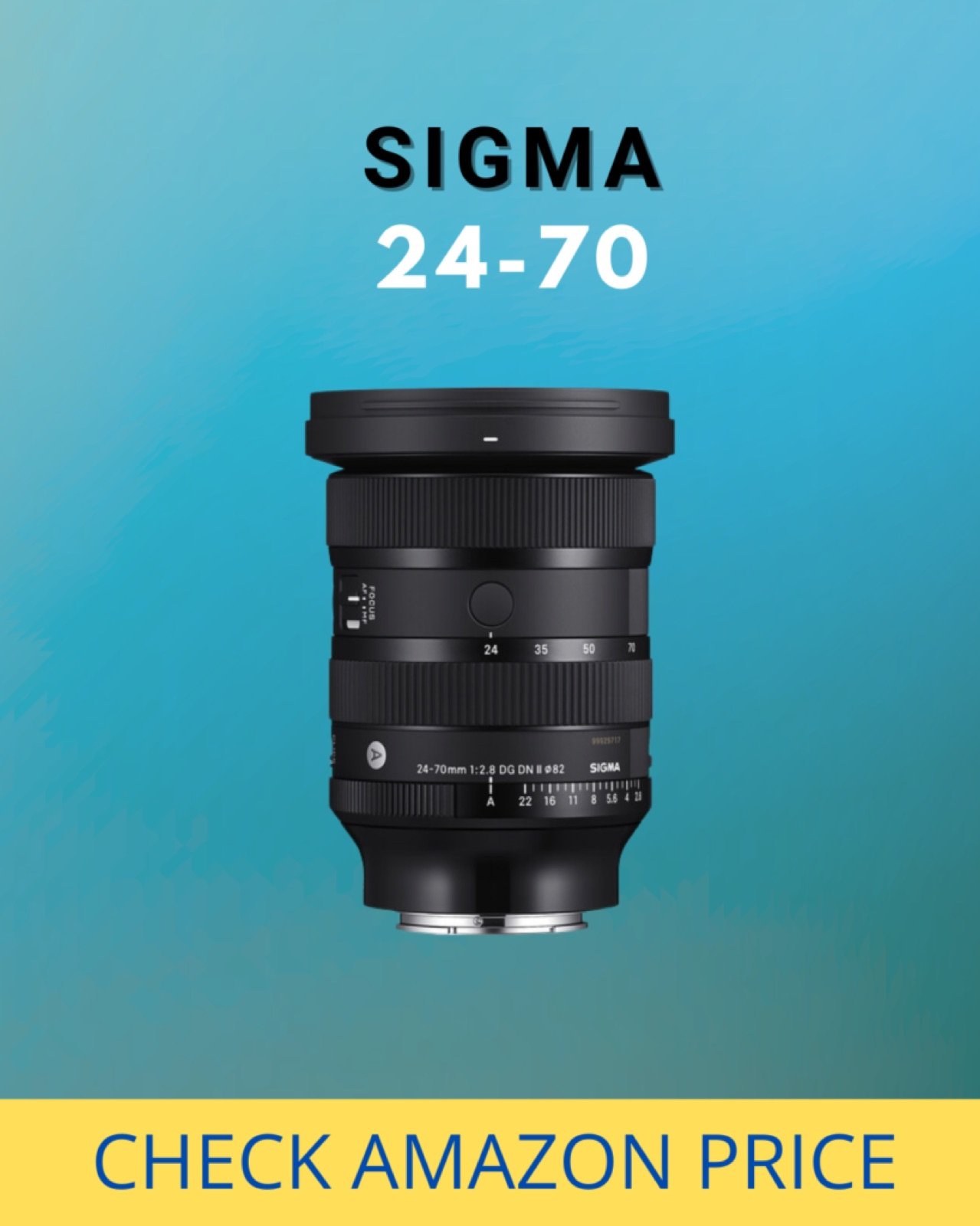 Sigma 24-70mm f/2.8 DG DN II Art lens