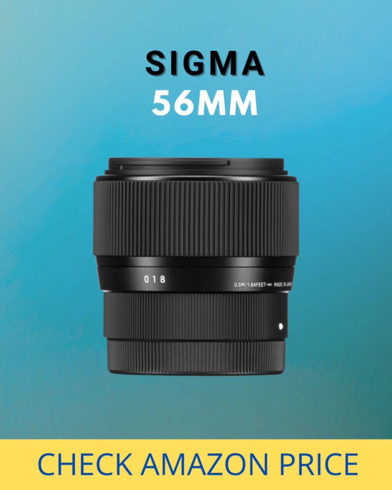 Sigma 56mm f/1.4 DC DN lens