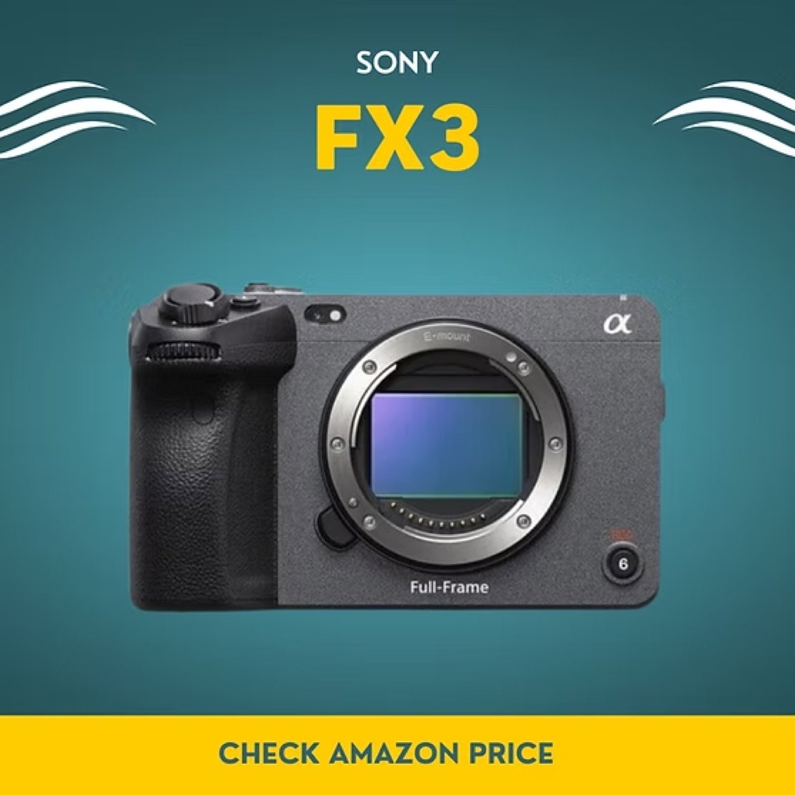 Sony FX3 full-frame cinema camera for filming a comedy special