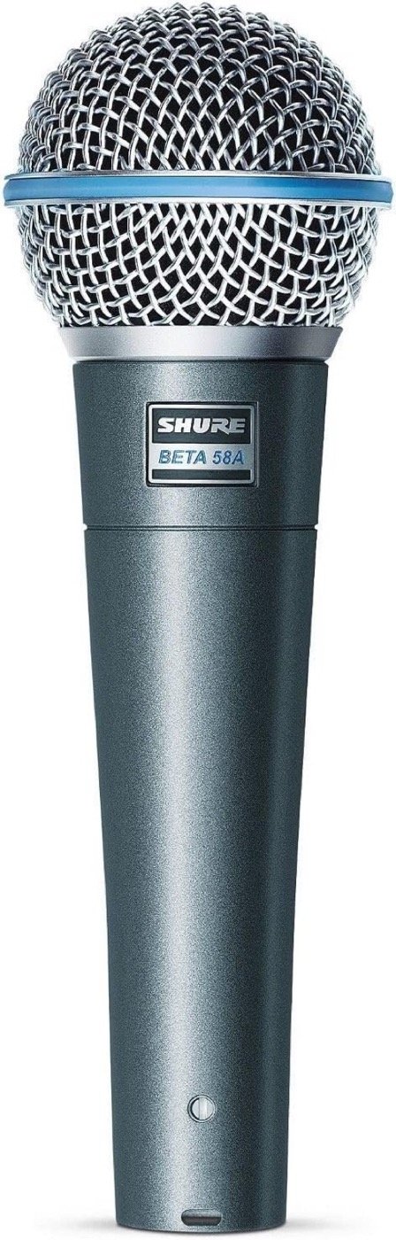 Shure Beta 58A supercardioid vocal microphone